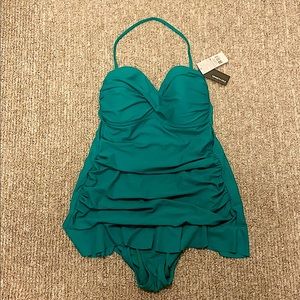 NWT Kenneth Cole One Piece Swimsuit Size 10
